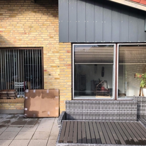 Færdig monteret vinduer i hus